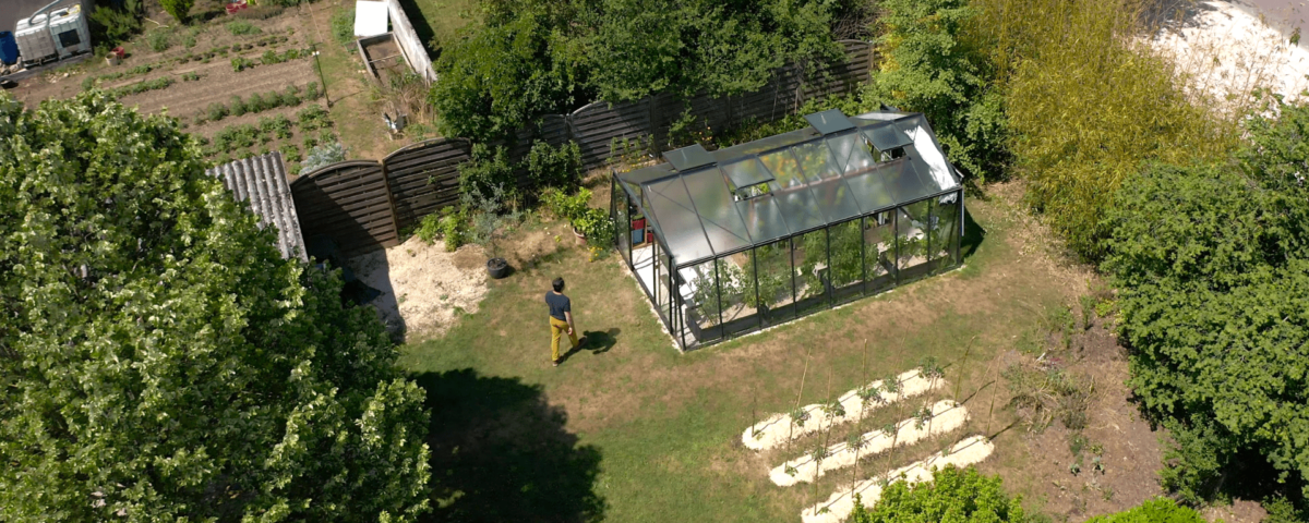 Ein innovatives Gewächshaus aus dem Garten eines Pioniers in Dijon
